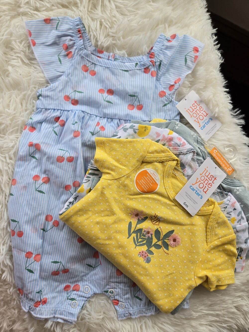 NWT Carters Baby Girl Summer Bundle 6 Mos.